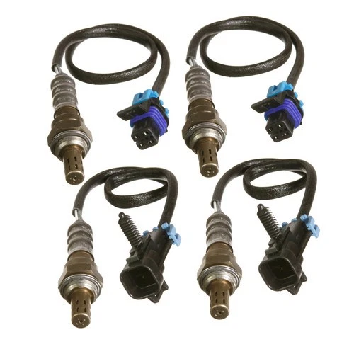 Sensor de oxígeno O2 aguas arriba y aguas abajo 4 piezas para Cadillac Eldorado Seville 1996-2000 4,6 L Foto 2 de 4