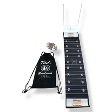 Tito’s Handmade Vodka Football Field Bar Mat Runner + Drawstring Bag  Game Set