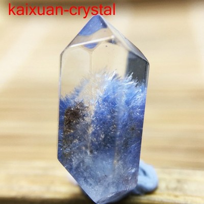 3Ct Very Rare NATURAL Beautiful Blue Dumortierite Quartz Crystal Pendant