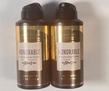 Honorable 3.7 oz by Bath Body Works Men's Body Spray Set