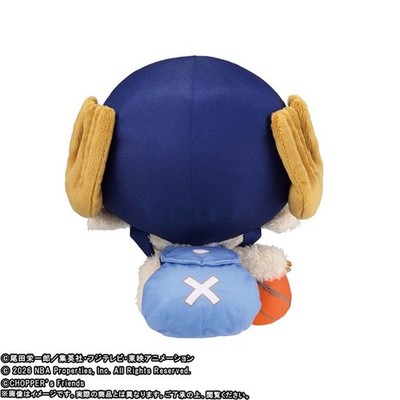 Set of 2 ONE PIECE x NBA MONKEY D.LUFFY & CHOPPER's PLUSH MEMPHIS