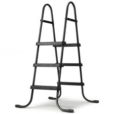 Swimming Pool Ladder 3-Step, Portable A-Frame Stair, Above Ground for Outdoor