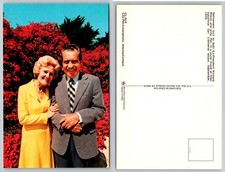 Richard & Pat Nixon Post-Presidency San Clemente Estate 1975 Postcard