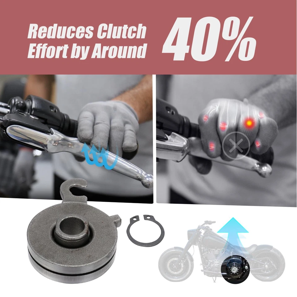 Kit de embrague eléctrico Easy Lever Pull para Harley modelos Sportster XL Buell 1994-2020 Foto 4 de 4