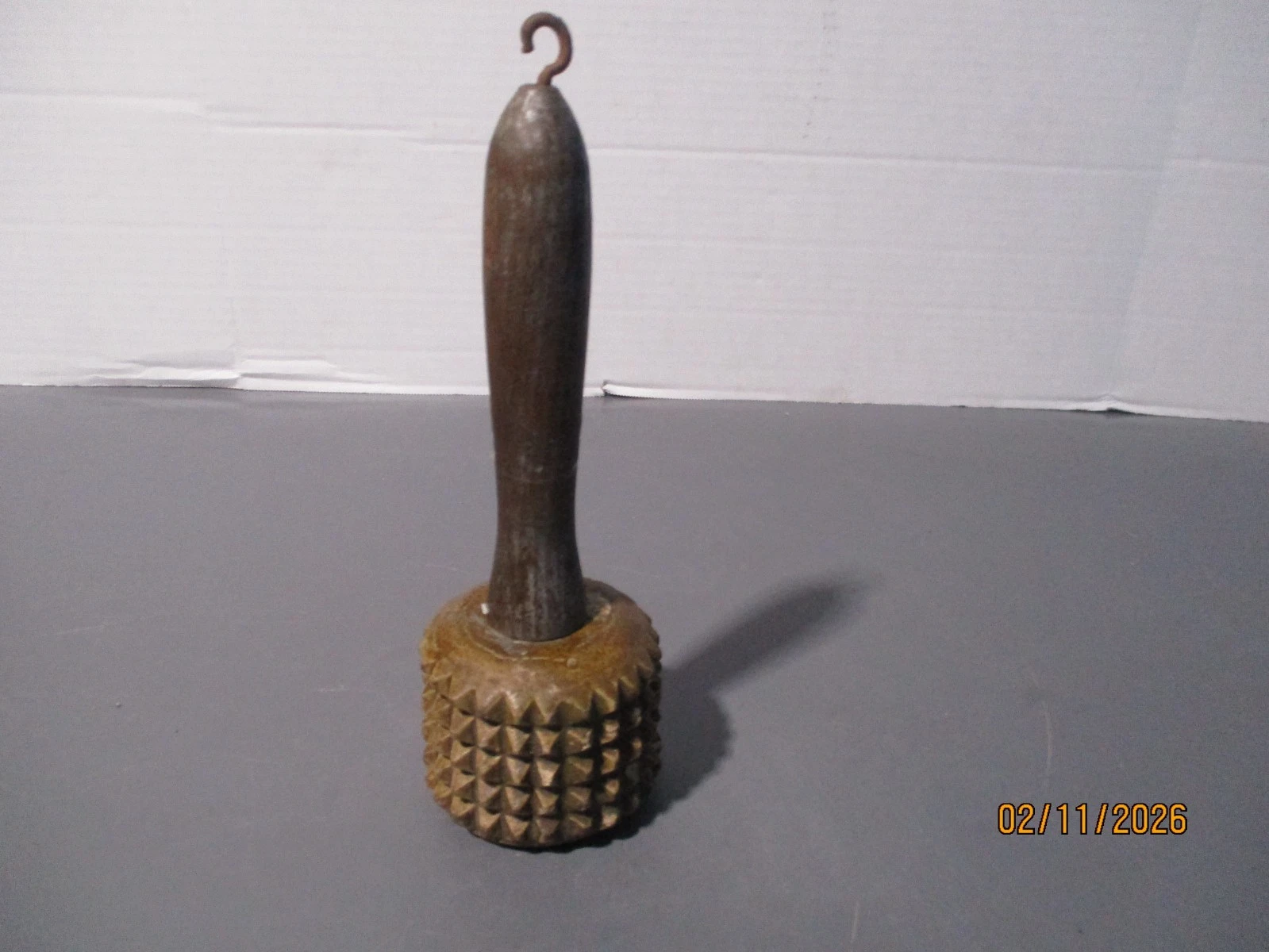 VINTAGE MEAT TENDERIZER/SMASHER
Opens in a new window or tab