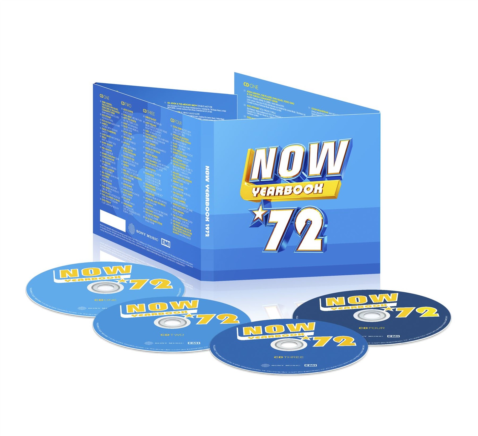 NOW Yearbook 1972 - Various Artists (NOW) 4CD Album