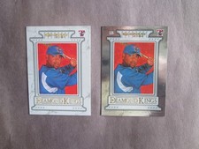 2003 DIAMOND KINGS INSERTS & CAREER STAT LINE CARDS CARLOS DELGADO BLUE JAYS