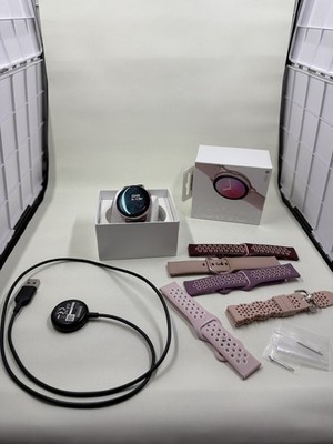 Samsung Galaxy Watch Active2, Fitnesstracker aus Aluminium, Rosa Gold