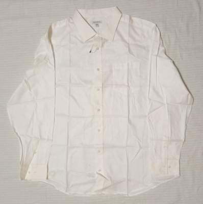 george white dress shirt GEORGE - White Slim Fit Dress Shirt with Cufflinks