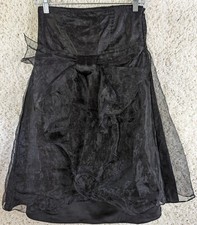 Ryu: Womens Little Black Dress Strapless Size Small NWOT