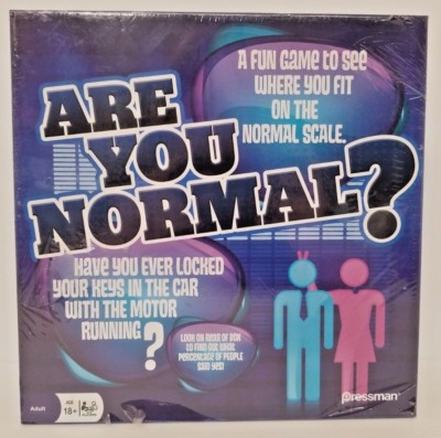 Are You Normal? By Pressman Adult 18+ Party Board Game 2-6 Players
