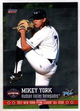 Mikey York 2017 Choice New York-Penn League All-Star