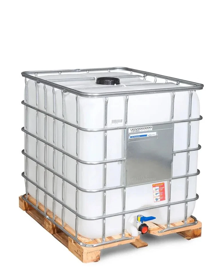 Cisterna IBC Rigenerata In Plastica, 1000 Litri, Colore Neutro, Omologata ADR - Bild 1 von 1