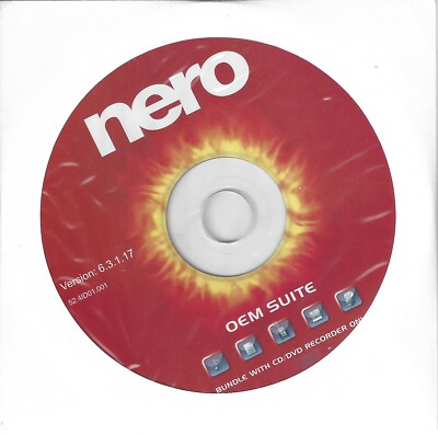 Nero 6.3 Edition PC Software | eBay