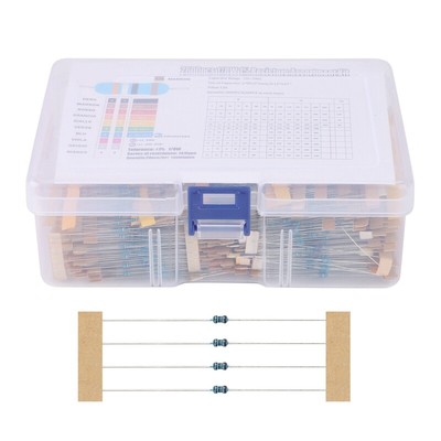 2600 StüCke 130 Werte 1/8W 0,125W 1% MetallschichtwiderstäNde Sortiert Pack7979