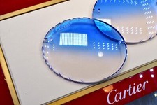 Cartier big c diamond cut lenses wood horn trivex Sunglasses ct0092o Royal