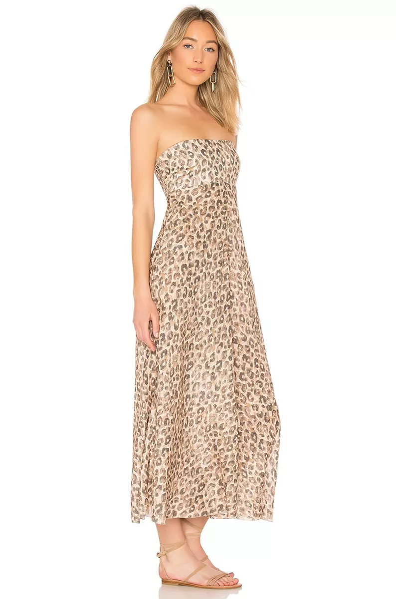 Zimmermann melody store strapless dress