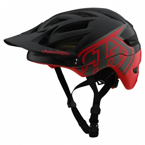 Troy Lee Designs TLD A1 MIPS MTB Bicycle Helmet Classic Black/Red Size XL/2XL