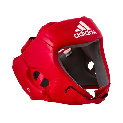 adidas Kopfschutz ''AIBA rot'', AIBAH1 - Boxen - Head Guard red - IBA approved