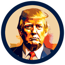 Trump 2024 Vote for Trump USA President Elections Aluminum Metal Sign