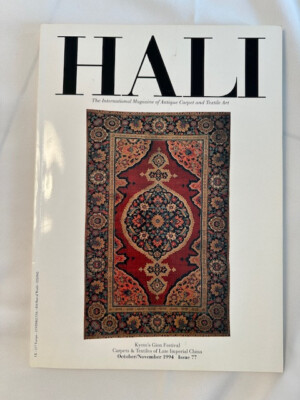 Hali The International Magazine Fine Carpets and Textiles Heft 77  November 1994