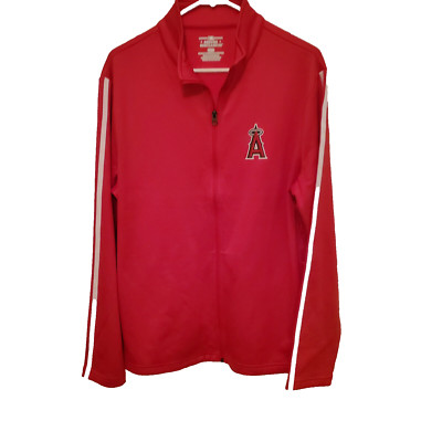 NWT Los Angeles LA Angels MLB Genuine Merchandise Red Jacket Men's M Medium