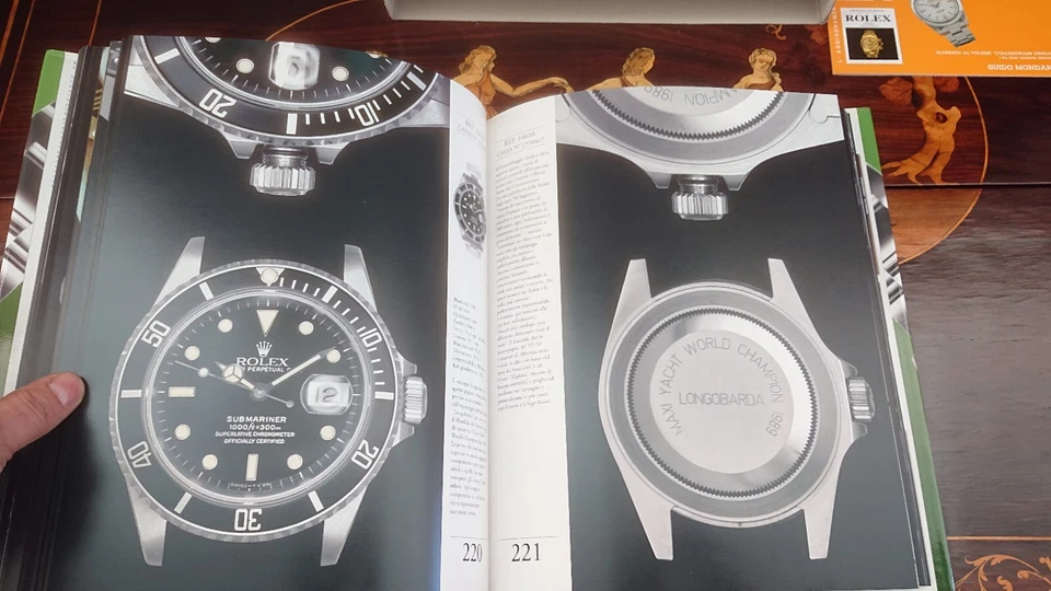 ROLEX SUBMARINER - Libro Orologi - Wristwatches Book - Mondani - Ravagnini - Immagine 4 di 4