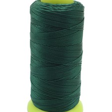 One Spool Dark Green Nylon Beading Weaving Sewing Thread String 210D/12,9,6,3
