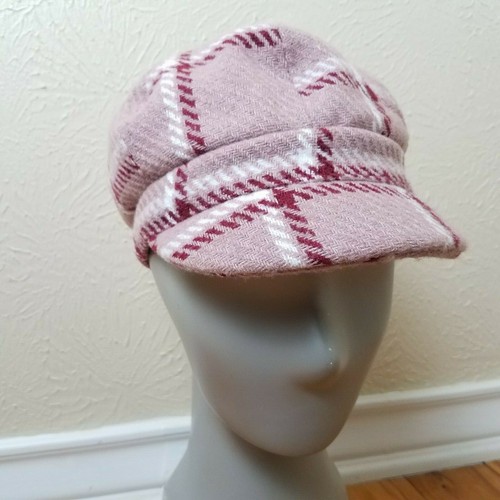 Target NWT Plaid Trendy Moto Winter Hat 