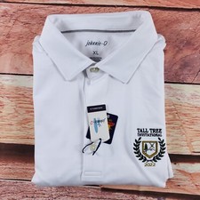 NWT 89 Johnnie O Men's Santa Monica Polo SS Shirt Tally Tree Invitational Logo