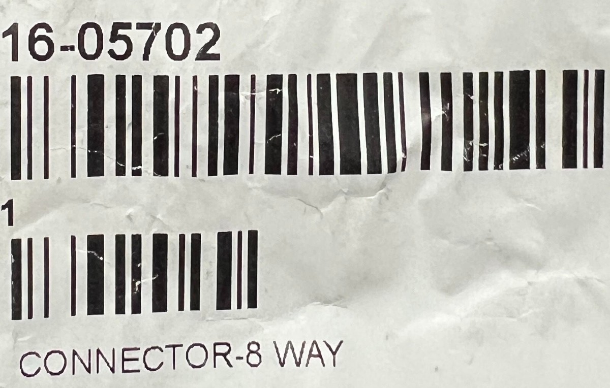 16-05702 Genuine Paccar Connector 8 Way OEM - New | eBay