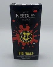 Big Wasp Safety Needles Professional Tattoo Equipment Disposable Q50 1213 M1