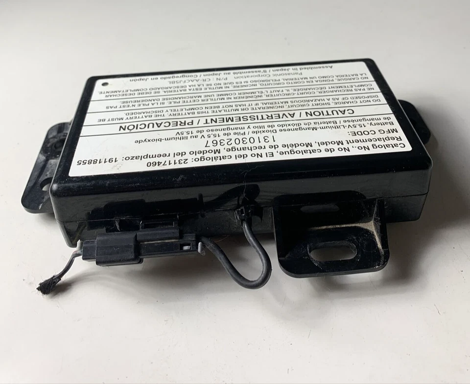 Chevrolet Camaro SS V8 2011-2015 Chevy batería módulo de control de respaldo 23117460 Foto 2 de 3