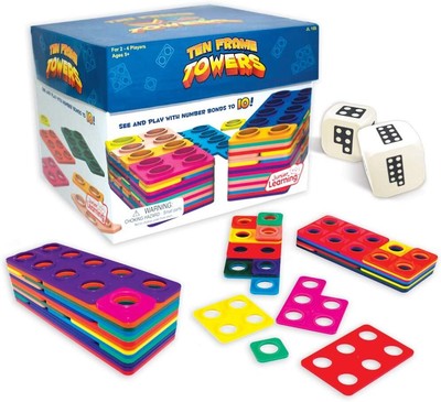 Junior Learning JL155 Ten Frame Towers 