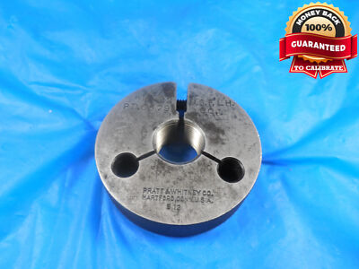 11/16 22 USF LEFT HAND THREAD RING GAGE .6875 GO ONLY P.D = .6579 L.H. 11/16-22
