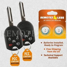 2 For 2015 2016 Ford Expedition Keyless Entry Remote Car Key Fob