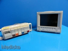 HP Viridia 24C Multiparameter Patient Care Monitor Rack Modules & Leads ~14558