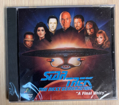 New Star Trek The Next Generation - A Final Unity Mac CD-Rom Game