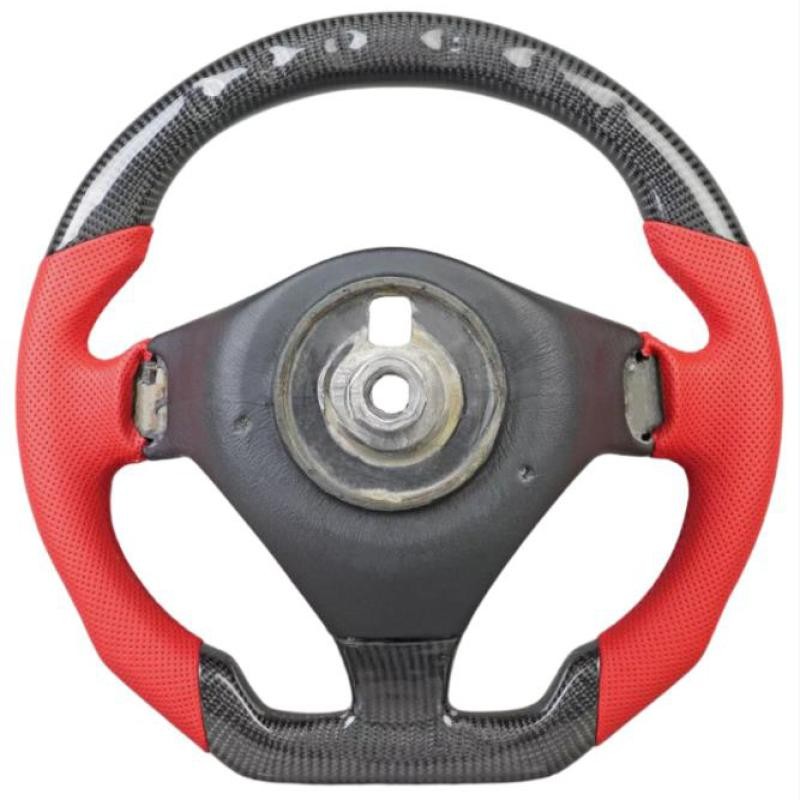 For Maserati GranTurismo GT 2008-2018 2019 Real Carbon Fiber LED Steering Wheel