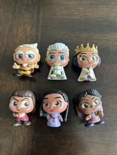 Lot Of 6 Disney Doorables From Wish King Magnifico and Queen Amaya