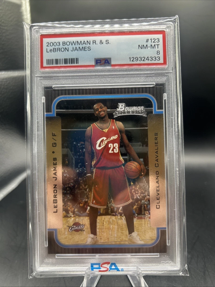 Bowman LeBron James Original Basketball Rookie Sports Trading