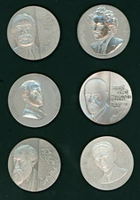 ISRAEL JEWISH CONTRIBUTION COLLECTION OF 6 DIFFERENT IN BOX 360GR  .999 RARE