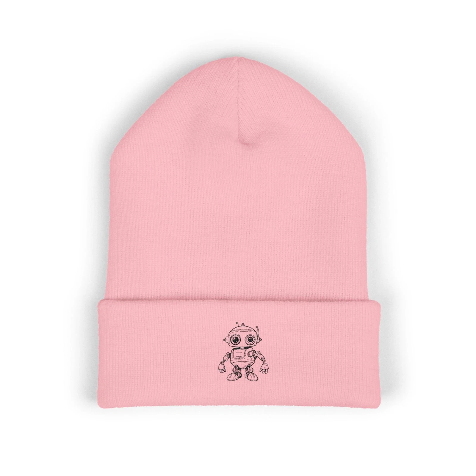 Robot UniSex Embroidered Beanie | Cuffed Beanie