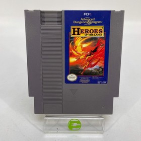 Advanced Dungeons & Dragons Heroes of the Lance (Nintendo NES, 1990)