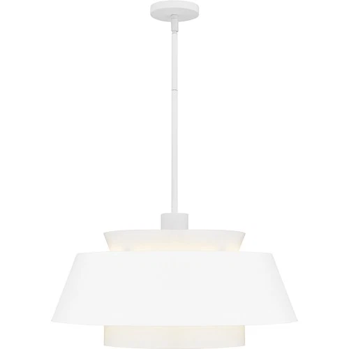 Quoizel LMI2824 Lumi 3 Light 24"W Pendant - Brushed Weathered Brass - Picture 12 of 12