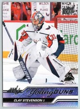 CLAY STEVENSON RC YOUNG GUNS 2023-24 UPPER DECK 23-24 #457            89333