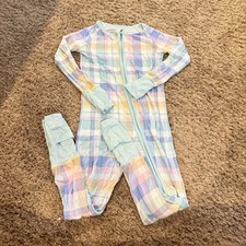 Little Sleepies One Piece Baby 18-24M Full Zip Sleeper Lunaluxe Bamboo Stretch