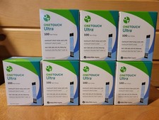 ONE TOUCH ULTRA TEST STRIPS Qty 700 7x100ct STRIPS EXP 2027