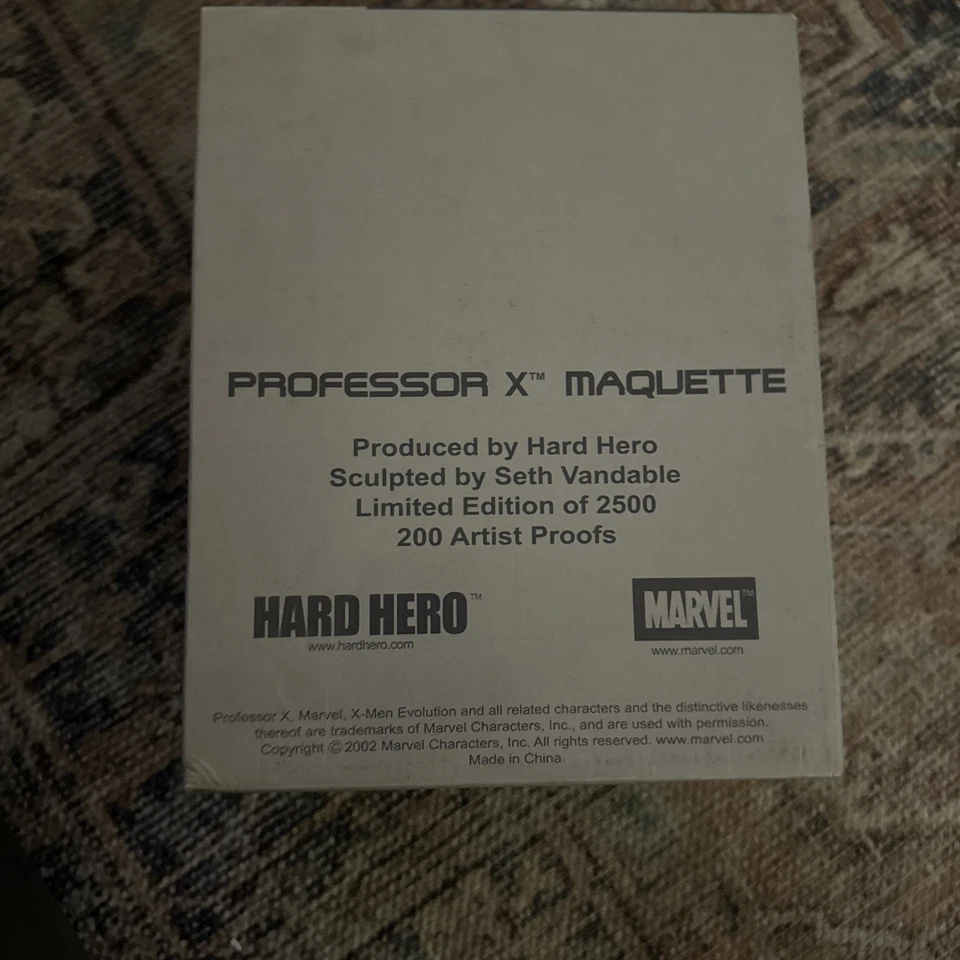 Marvel X-MEN Evolution Professor X Maquette - Hard Hero Seth Vandable - Image 2 of 2