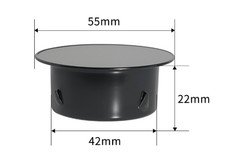 Bodenablaufabdeckung Edelstahl Einsatz f&uuml;r typ f&uuml;r 50 mm bis 200 mm